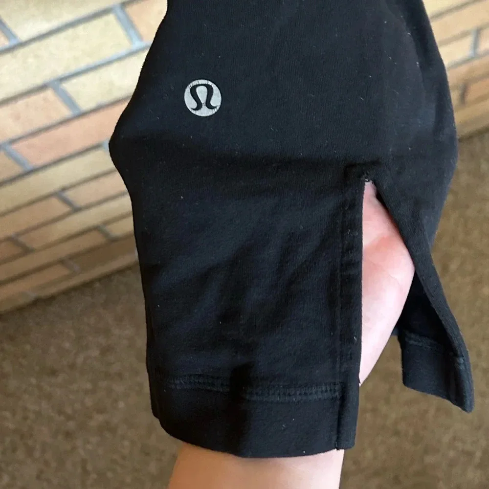 Lululemon Pink High Waisted Flare Yoga Pants Leggings Mid Length Women’s Size 4